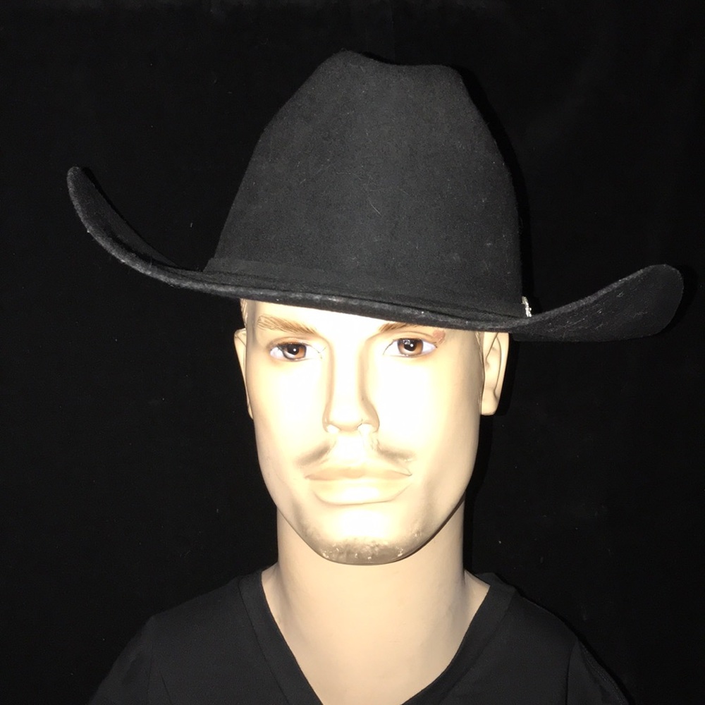 Wrangler Classic Black Cowboy Hat